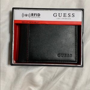 Black Guess RFID wallet